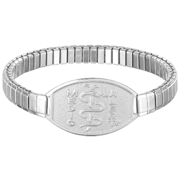 QR Code Stretch Band Medical ID Bracelet, , large image number 3